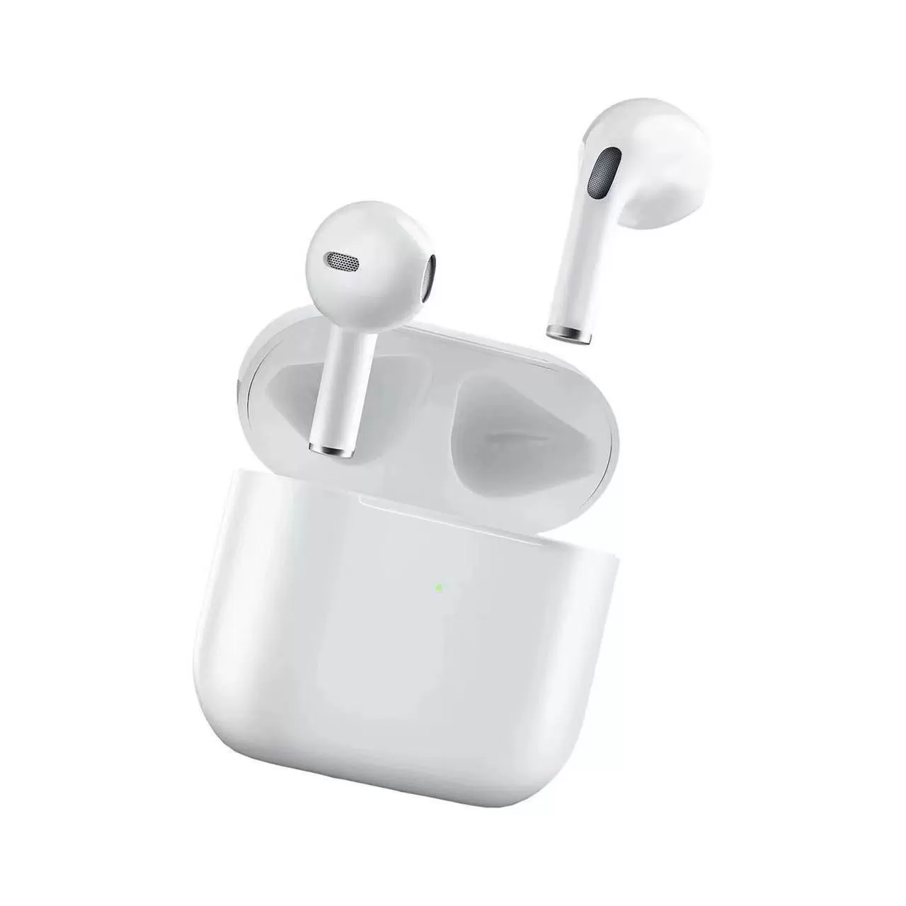 Беспроводные наушники Bluetooth (совместимы с Apple) Pro4, водонепроницаемые, чехол для зарядки, белые/черные