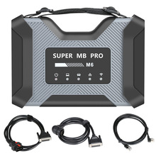 SUPER MB PRO M6診斷工具+局域網線+14PIN線+主測試線