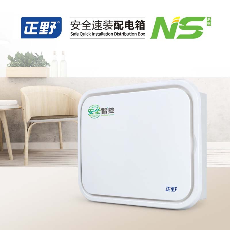 【正野】NS系列半塑/全塑13位家用强电箱漏电保护暗装布线电箱