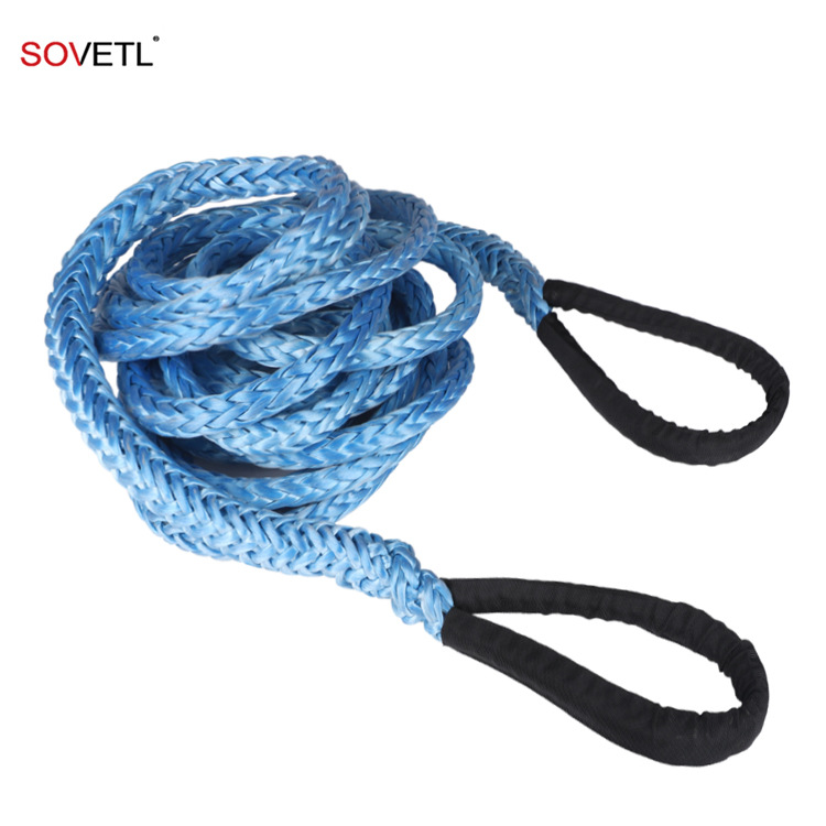 索维特厂家直销超高分子聚乙烯抗拖车绳 防割 耐磨超强拉力环形绳