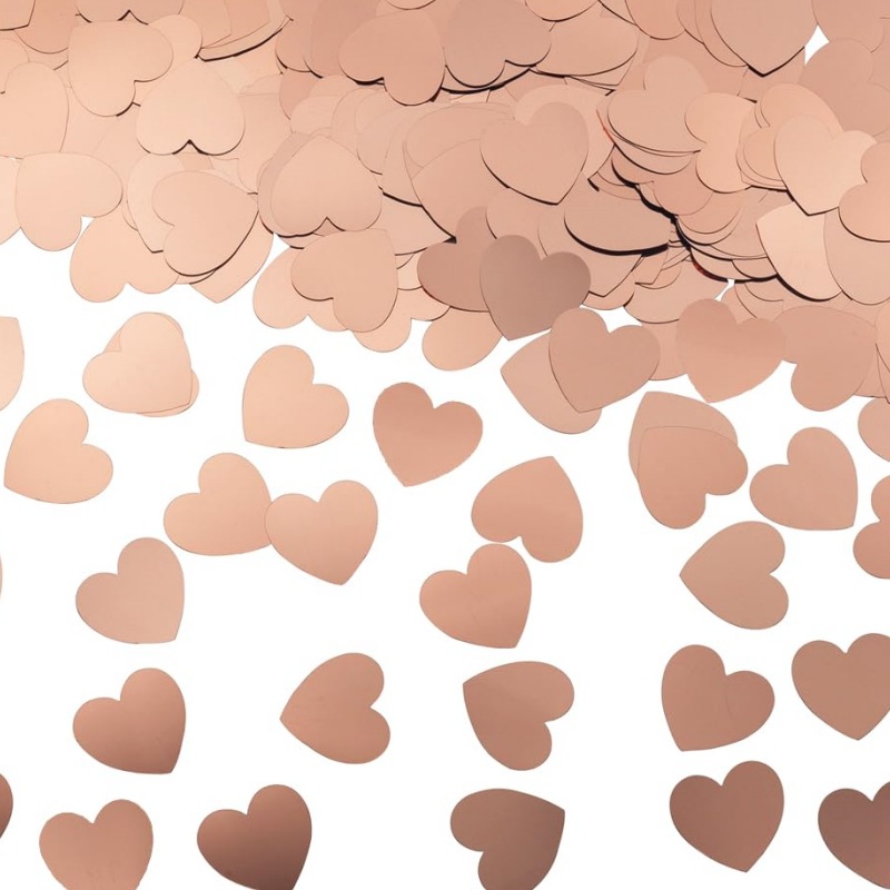 10g colorido 2.5cm confeti de amor fiesta de bodas de San Valentín sosteniendo pétalos globos transparentes relleno de bola de olas