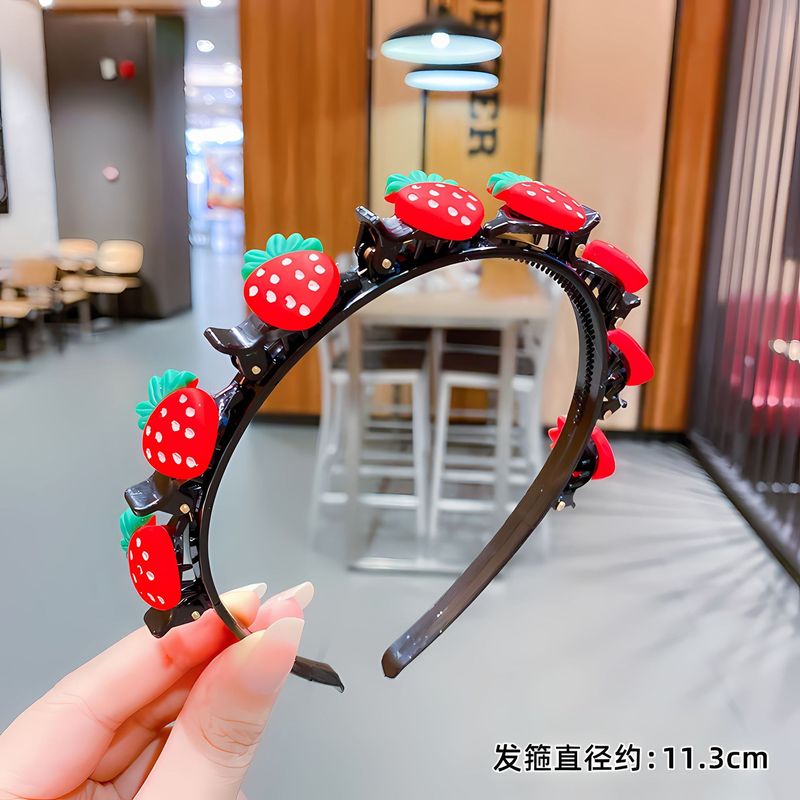 儿童发箍网红女童可编发头箍发饰卡通可爱公主夏季碎花器编织|undefined