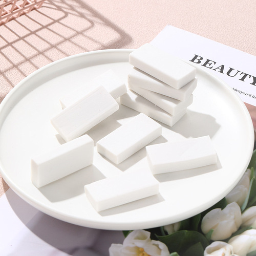Cross-border pure white eraser for students, exams, painting, art, TPR environmental protection, children's stationery wholesale, promotional eraser T