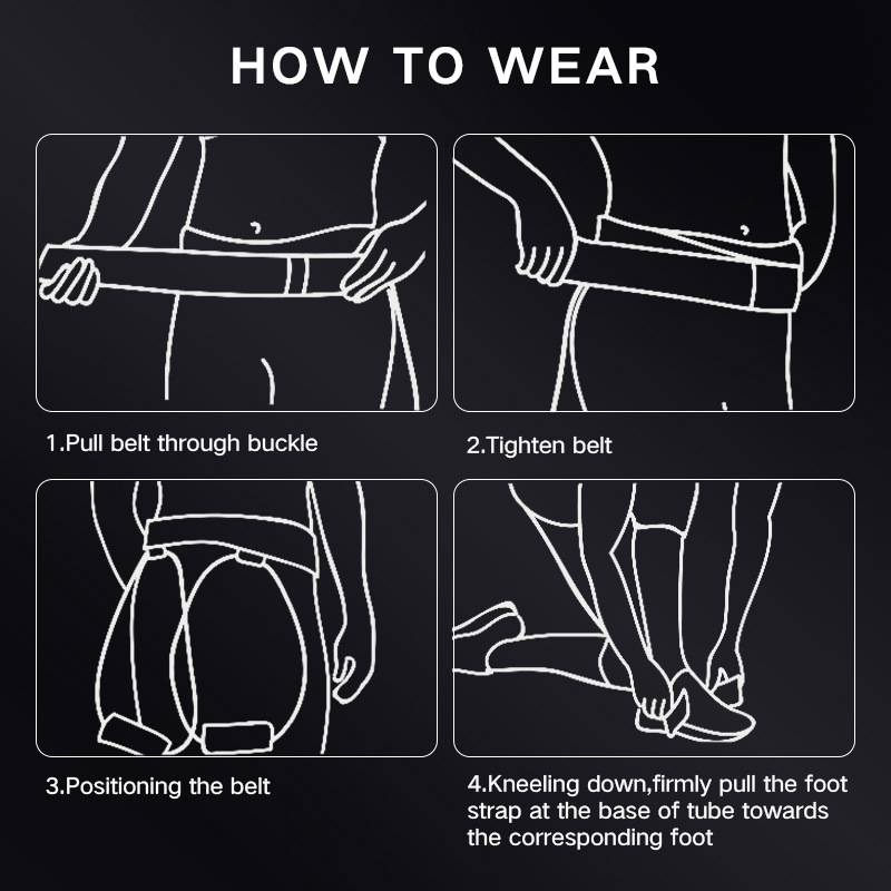 INNSTAR翘臀阻力绳弹力绳弹力带翘臀训练器健身美腿拉力器瑜伽带