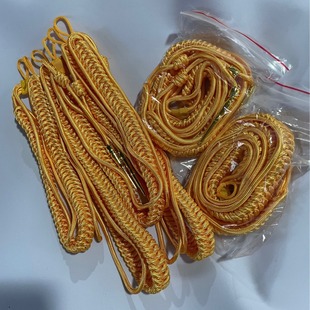 Spiritual Belt Customized Foreign Trade Dress Ribbon Customized Gold Silver Belt Pendant Band Suiband Honor Guard Dress Ribbon
