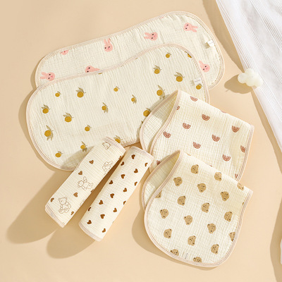 children Saliva towel Spits towel pure cotton newborn Shoulder Pads Super Soft baby baby Gauze towel