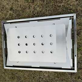 户外露营铝合金轻量化IGT战术桌折叠桌子便携式黑化风野餐桌
