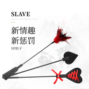 Sex Toys Sm Props Long Pole Feather Slap Sm Sex Training Leather Slap Sp Alternative Adult Products Dropshipping