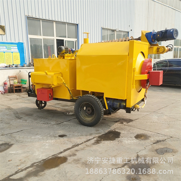 0.3方冷料沥青再生机 移动式井盖修补拌和机 变频电控沥青拌和机