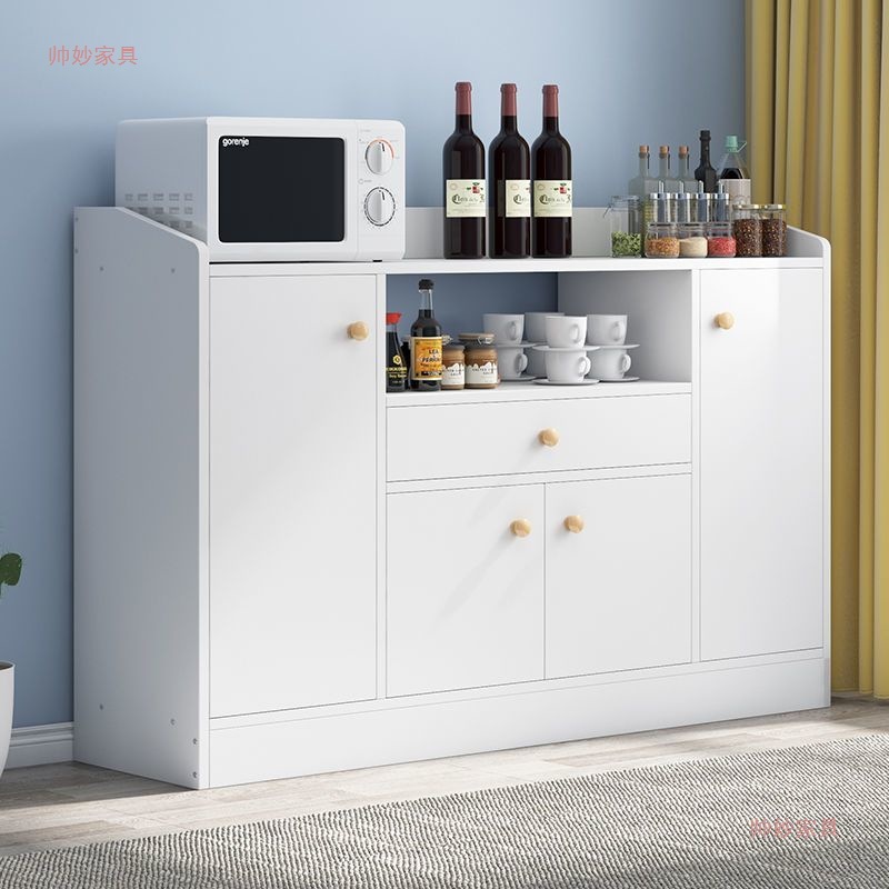 Sideboard Storage Cabinet Floor-Standing Home Living Room Tea Cabinet Wall-Mounted Integrated Cabinet Storage Cabinet Storage Cabinet Sideboard