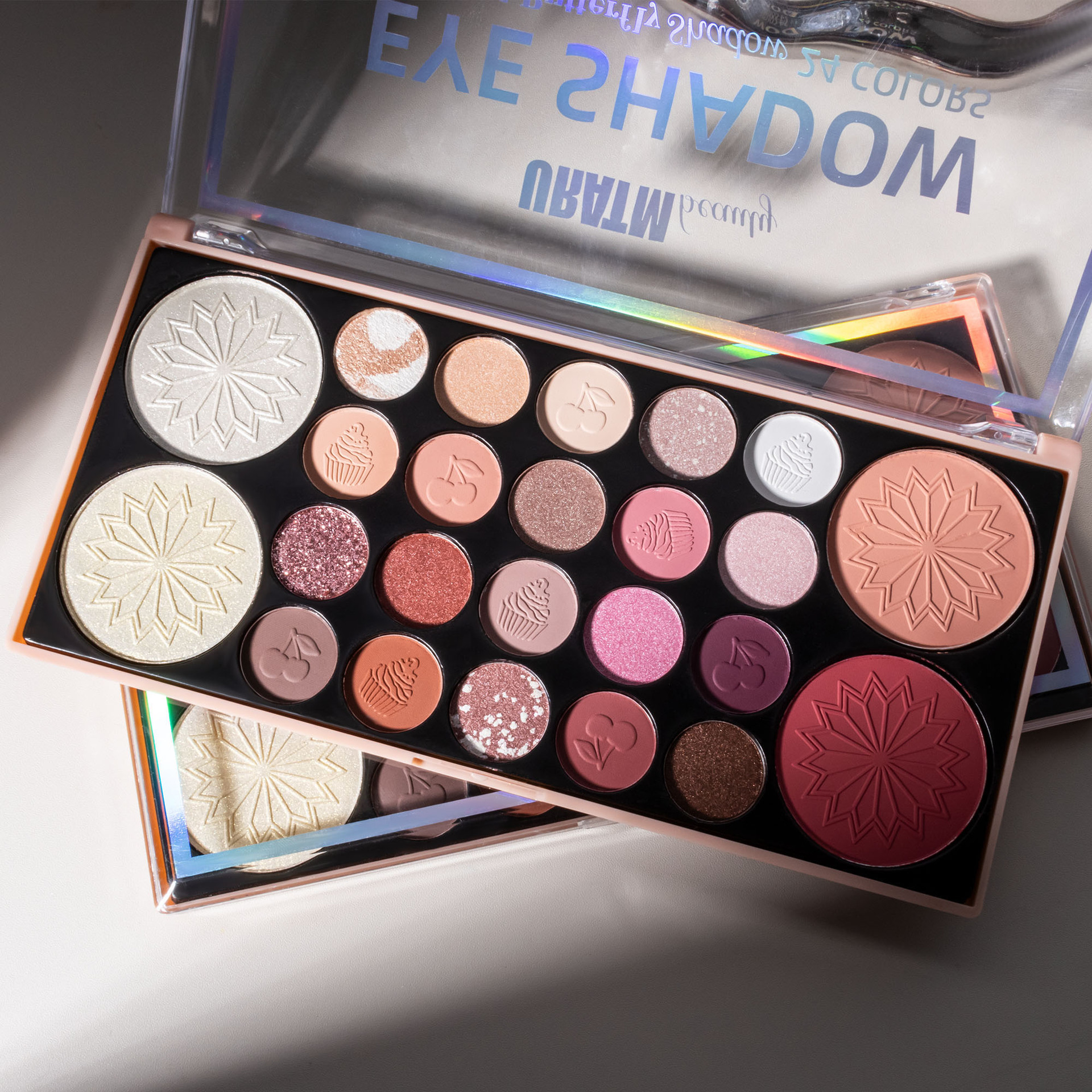 Cross-border bestseller: 24-color multi-functional all-in-one makeup palette, matte, pearlescent, eyeshadow, lipstick, blush, contour and highlight all in one undefined