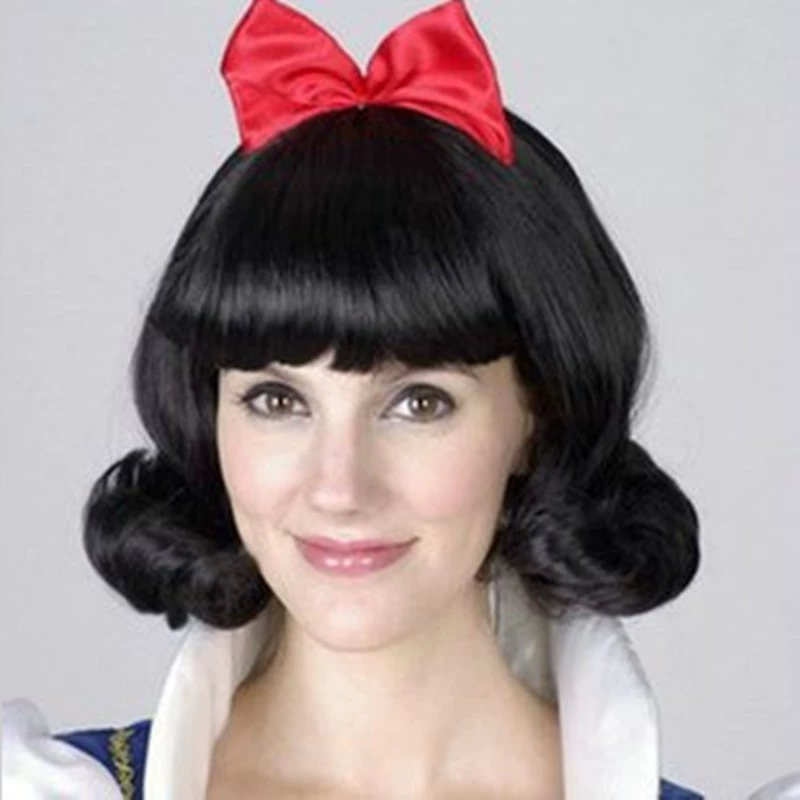 Сценические принадлежности cos аниме фестиваль парик персонажей Белоснежка дети полный день бабочки парик