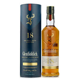 行货洋酒英国 Glenfiddich格兰菲迪18年纯麦威士忌单一麦芽700ml