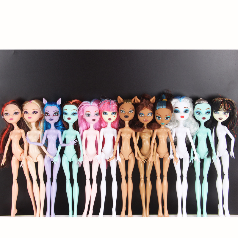 Monster doll head elf High School monster college makeup doll head variety optional Monster doll head elf High School monster college makeup doll head variety optional
