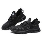 Очень большой размер, новинка 2026 года, летняя повседневная спортивная обувь, мужская дышащая трикотажная обувь, сетчатая обувь, модная мужская обувь 48