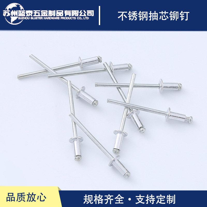 厂供应拉花铆钉3.2*9 开花铆钉 拉花抽芯铆钉 开花抽芯铆钉