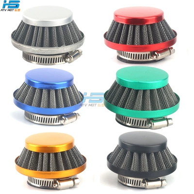 4749Cc Mini Motosiklet Skuter Rəngli Hava Filtri Karbürator Filtri Elementi Göbələk Başlığı 30mm