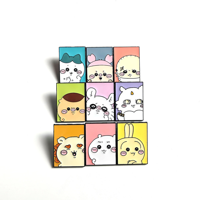 New Chiikawa Jiikawa Badge Cute Cartoon Usachi Anime Badge Japanese Style Anime Brooch