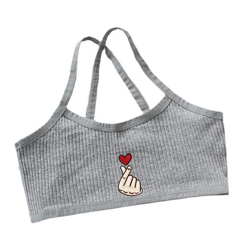 [Second hair] Children's vest girls' vest pure cotton fabric 8-14-15 years old elementary and junior high school students tube top