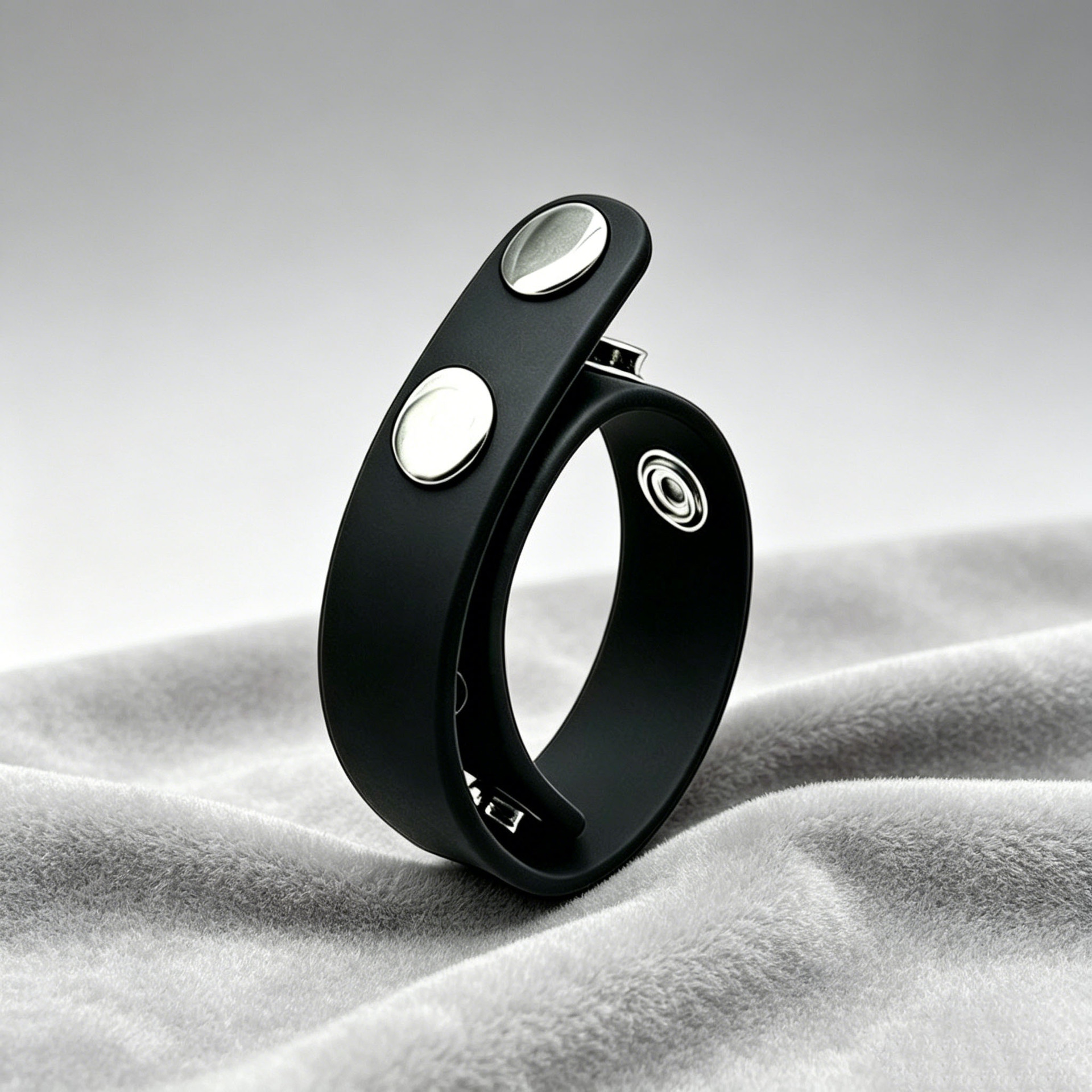 Adjustable Silicone Lock Ring, Long-Lasting Delay Ring for Men, Light Yellow — detail image 6