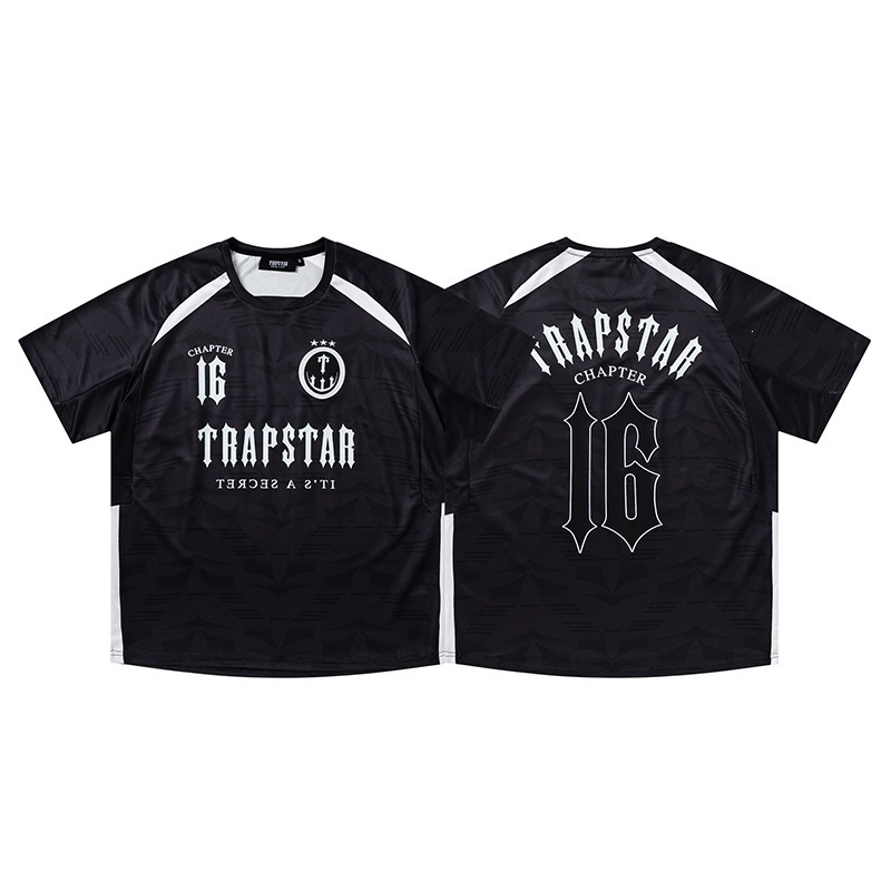 Trapstar Chapter 16 2026 Jersey Black