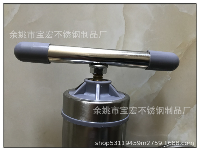 手动擀面器 压面条神器用304不锈钢管16*0.5 大量现货 源头工厂