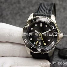 现货批发适配泰格豪亚竞潜 F1赛车卡莱拉系列真皮橡胶手表带男22m