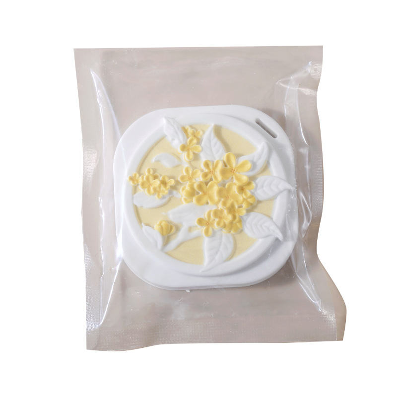 Aromaterapia de yeso de gardenia de montaña de alto valor nuevo dormitorio interior colgante de fragancia de coche colgante de yeso de alta calidad