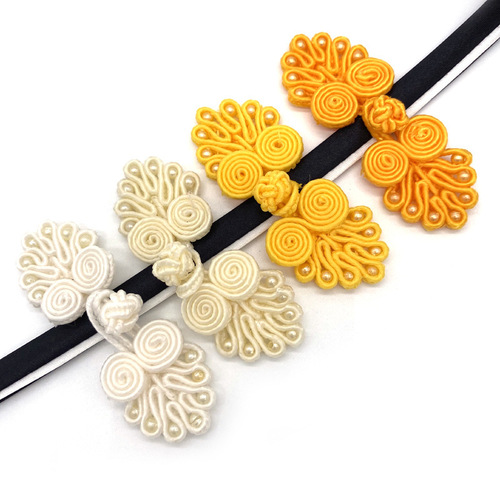 Clothing Accessories Handmade Seven Beads Qipao Button Coat Button Clothes Decoration Buttons Factory Wholesale 