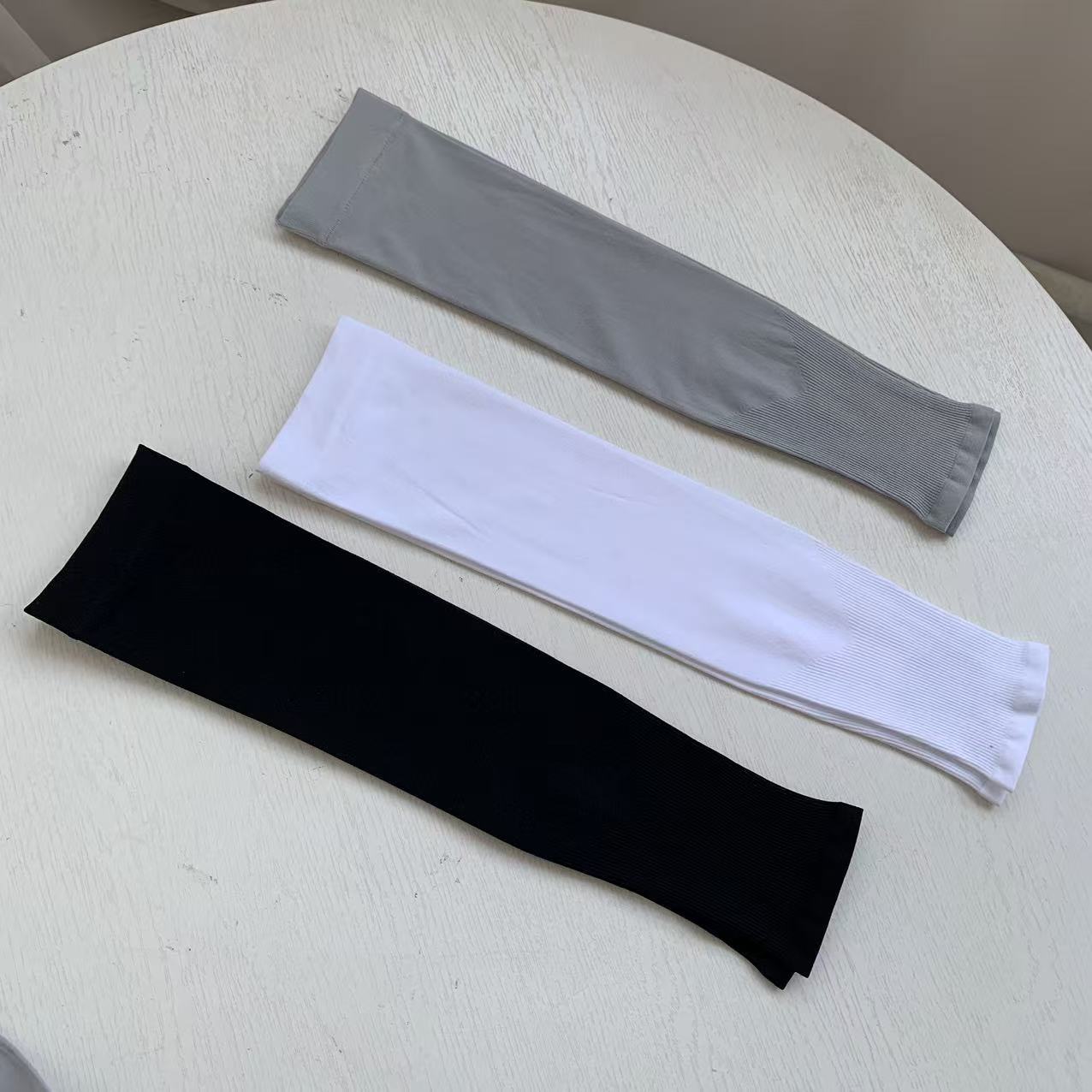 Item number 26A1460, new summer style, Japanese simple solid color with small logo, casual sun protection ice sleeves
