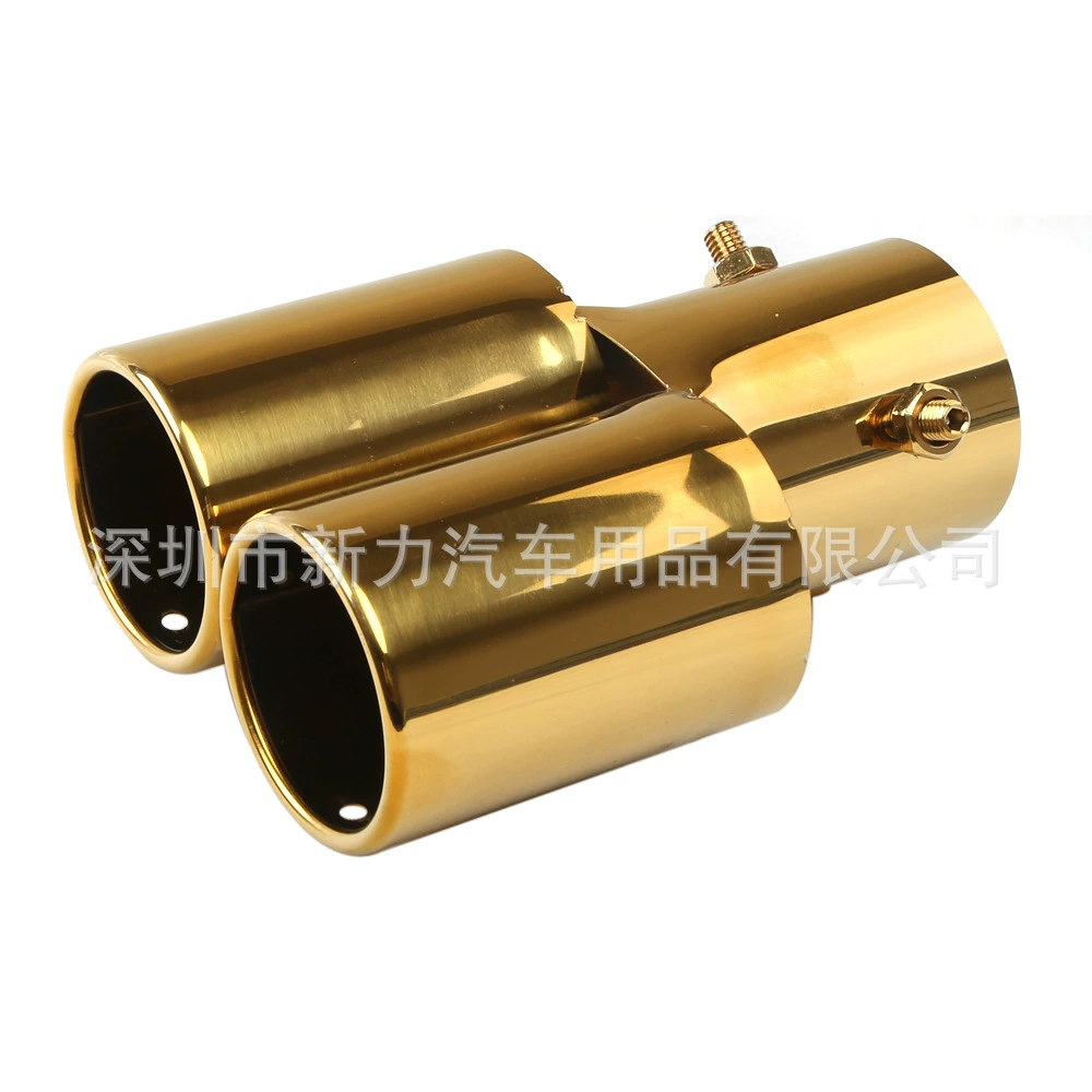 ステンレスパイプ ユニバーサル 1 2 grilled ブルーテールノーズ ダブルパイプ muffler
