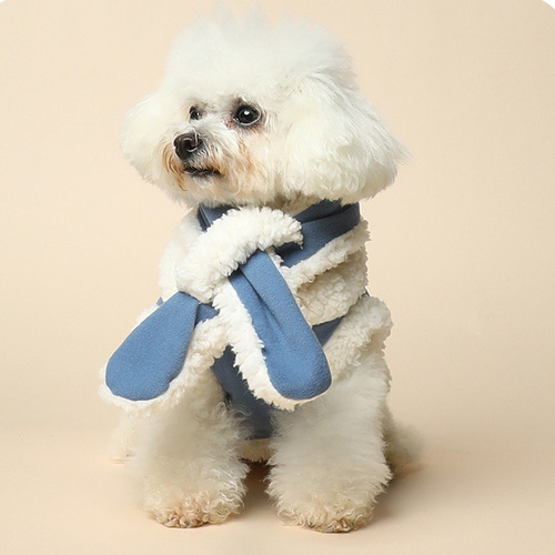 Dog clothes winter warm small dog clothing teddy bear winter sweater cat pet supplies popular winter fashion