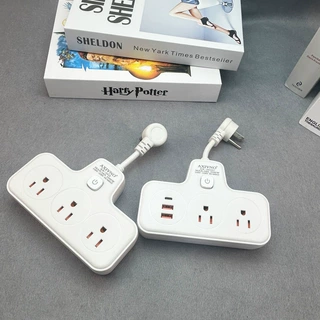 跨境源头厂家美标美规转换器插座usb+type-c快充电排插座转换插头