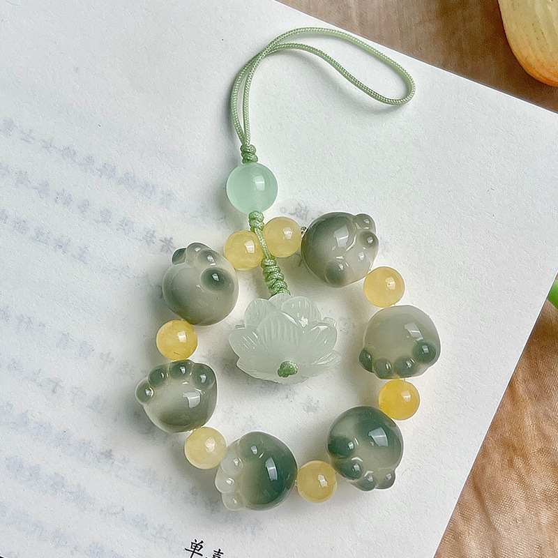 링한【고양이 발톱 휴대폰 체인】