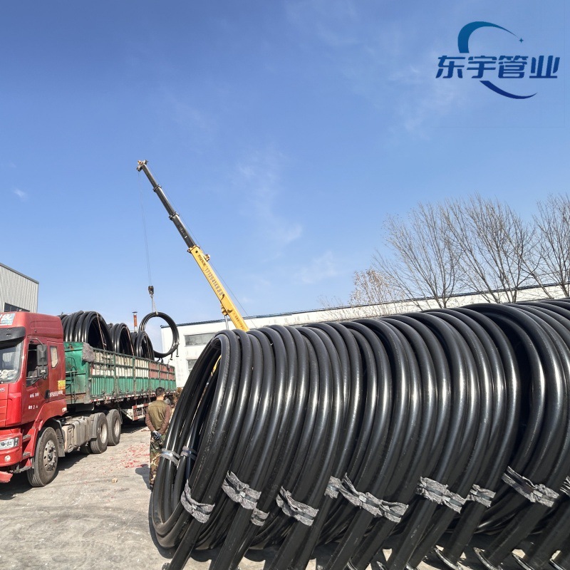 东宇生产全新料矿用钢丝网骨架塑料管 井下用阻燃聚乙烯液体管