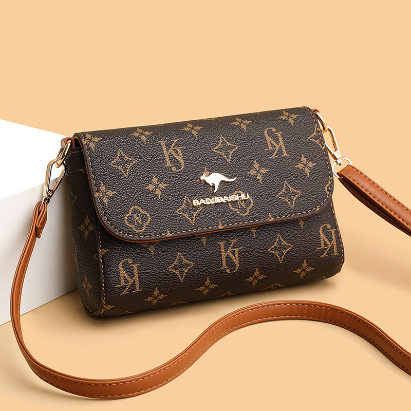 Foreign trade Women's bag 2023 new fashion printed shoulder portable small square bag versatile high-grade texture messenger bag fashion Foreign trade Women's bag 2023 new fashion printed shoulder portable small square bag versatile high-grade texture messenger bag fashion