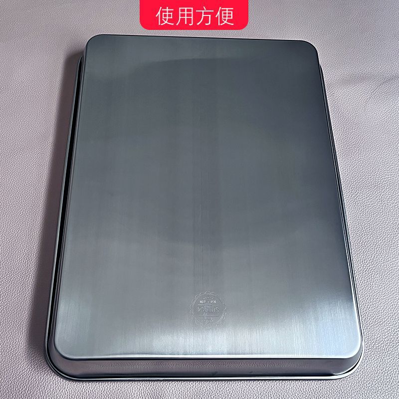 304 bandeja de acero inoxidable 40*30*3,3 anti-yodóforo engrosada Placa de desinfección rectangular fondo plano para la cirugía de laboratorio