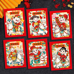 2026 年馬赤い封筒新しいクリエイティブ漫画馬干支春祭り 100 元小さな赤い封筒新年赤い封筒バッグ卸売