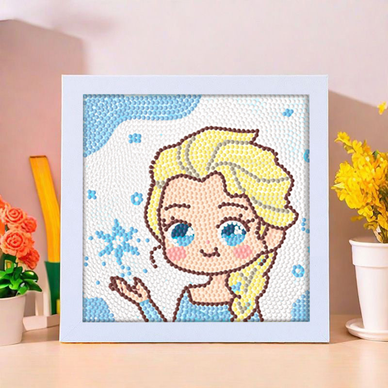 정사각형 AA002(사진 프레임 + 도구 키트와 함께 제공)