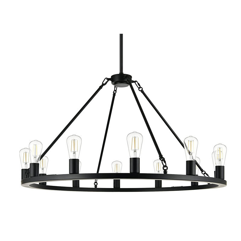 Amazon FBA American country iron vintage chandelier Zhongdao bar restaurant kitchen island hotel engineering lamps Amazon FBA American country iron vintage chandelier Zhongdao bar restaurant kitchen island hotel engineering lamps