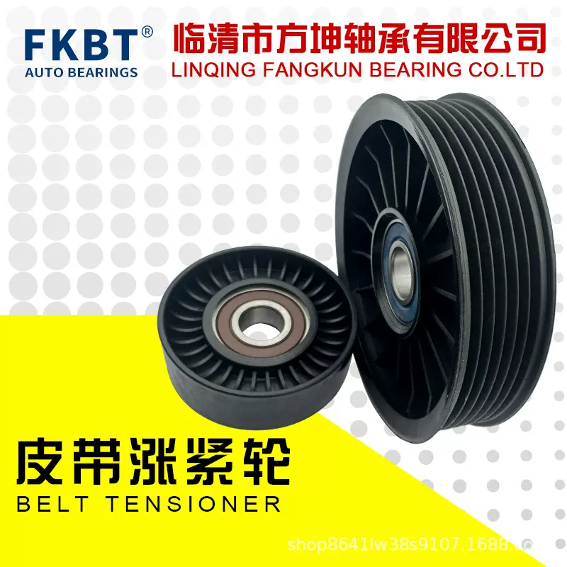 方坤皮带涨紧轮轴承 胶轮864625T 8M6500024 FKBT BUTF