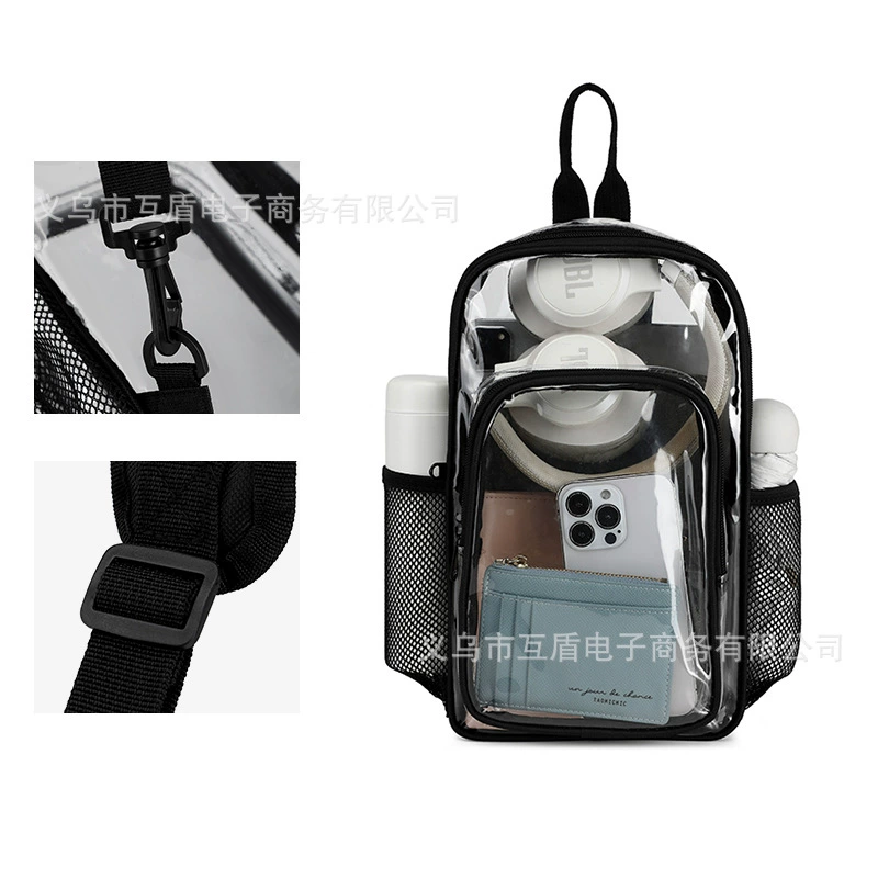Чемодан chest bag PVC, модная водонепроницаемая сумка, маленькая сумка для мужчин и женщин для путешествий, сумка через плечо, органайзер сумка