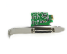 e宙PCI-E并口卡 主板PCIE卡槽转并口卡LPT卡2孔卡打印机工业级