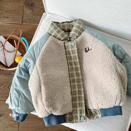男童加厚冬装棉服外套冬季保暖26新款童装衣服儿童棉衣男宝宝棉袄