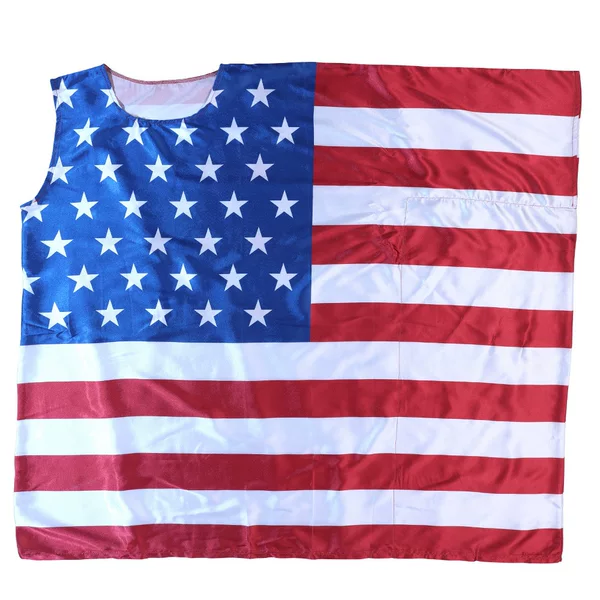 2025 Summer New Products European and American Cross-Border Independence Day Clothing Flag Print Atmosphere Clothing Stage Performance Clothing Amazon