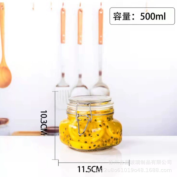 Stainless steel, square, 500 ml