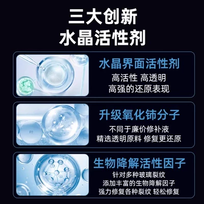 Traceless Glass Repair [Cannot Repair — Auto glass repair liquid