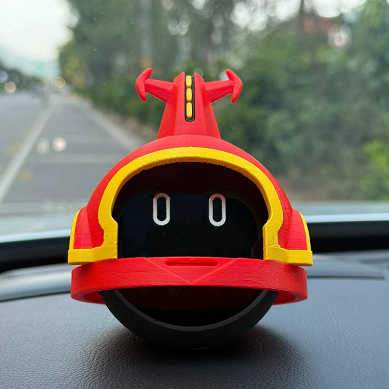 NIO Nomi decorative hat for car, funny and creative car interior accessory, 3D printed