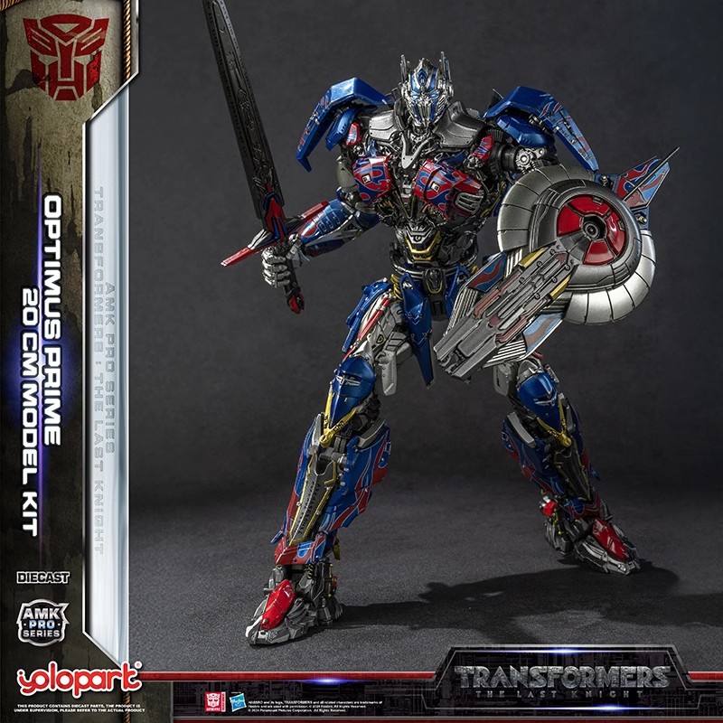 YOLOPARKAMK PRO 변압기 5 마지막 기사 OPTIMUS PRIME ASSEMBLY 수제 사전 조립 이동 가능
