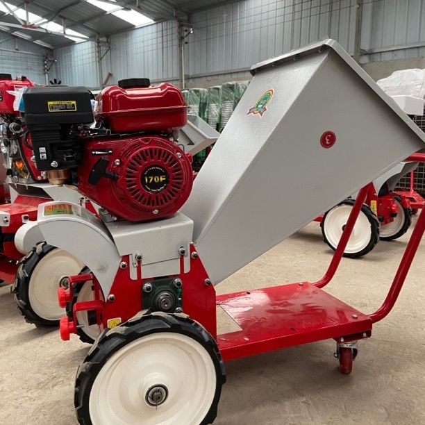 便携式铡草机柴油机款汽油机秸秆树枝粉碎机园林果园修剪干湿两用